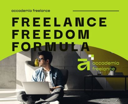 Immagine digital con logo e titolo: Percorso Freelance Freedom Formula